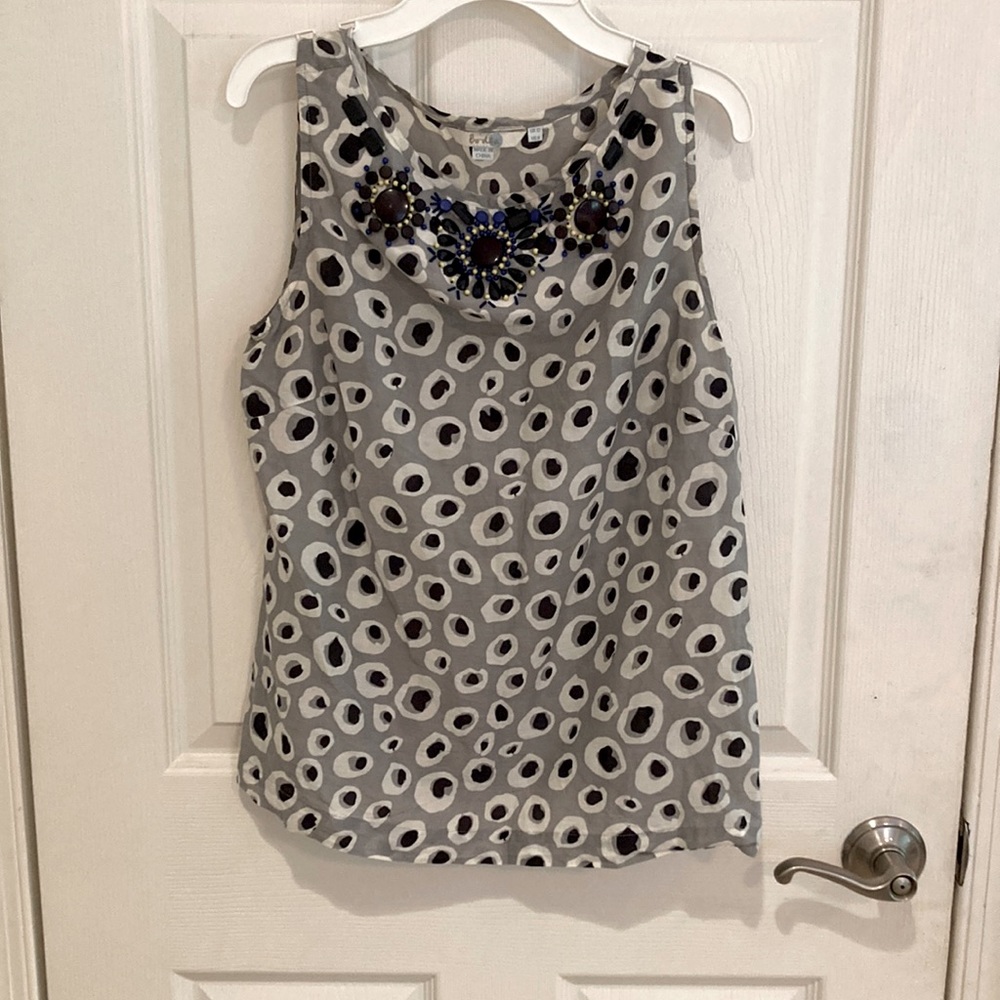 Boden size 8 women’s sleeveless top.